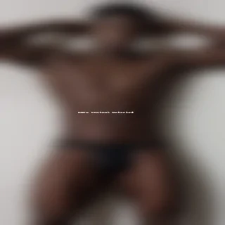 black shirtless guy