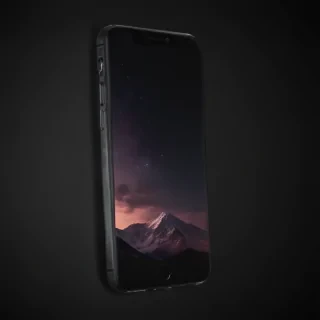 dark phone background