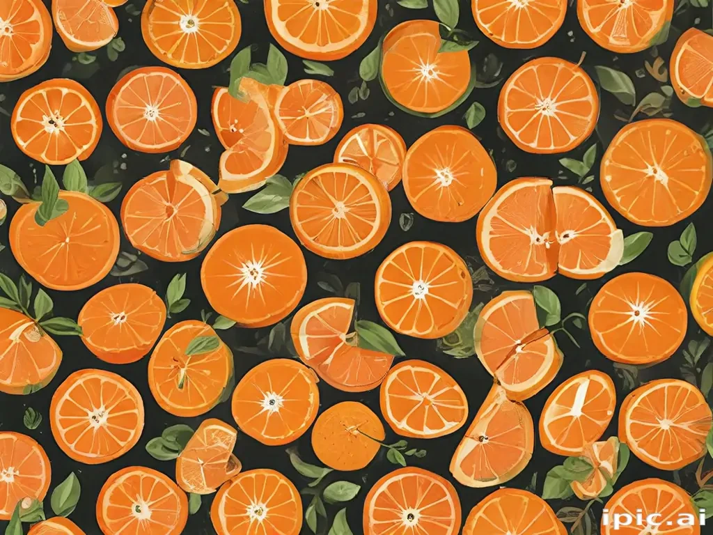 cute orange wallpaper