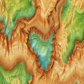 topography png