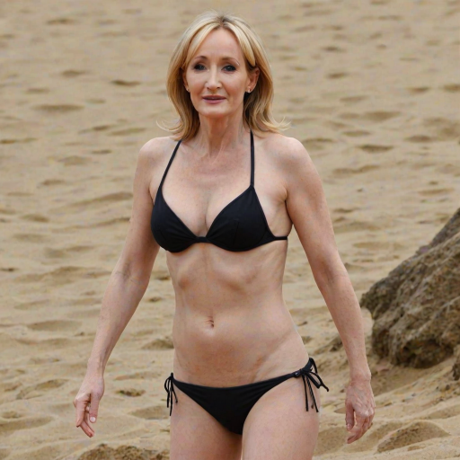 jk rowling bikini