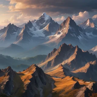 mountains transparent