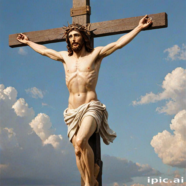 jesus on the cross clipart