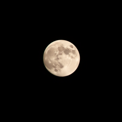 Capture a high-resolution image of the moon, using a full-frame DSLR camera with a focal length of 300mm, aperture set to f/8, ISO 100, shot at night under clear skies, utilizing a telephoto lens for enhanced detail and clarity.