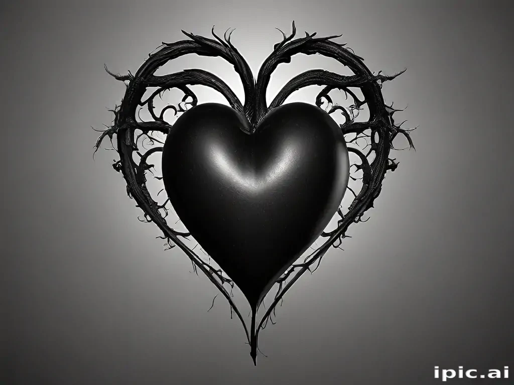 image black heart