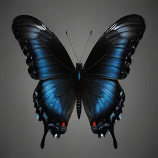 black butterfly png