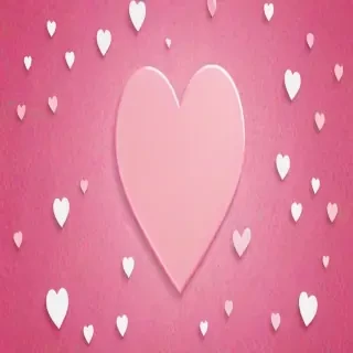 pink heart background