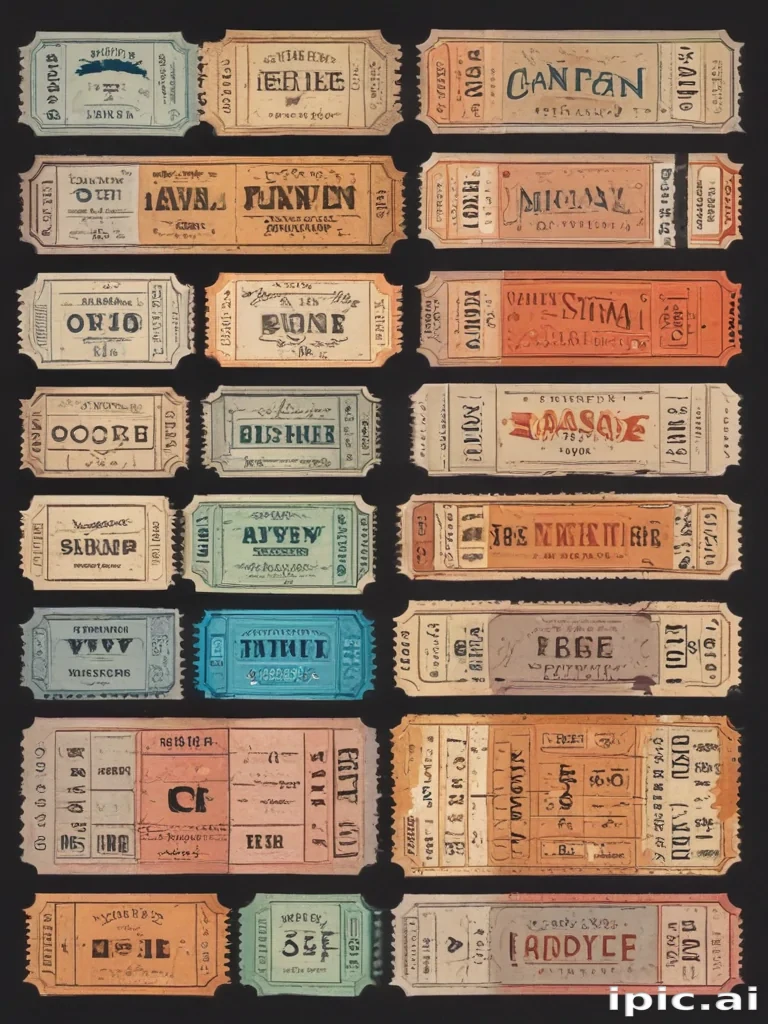 ticket clip art