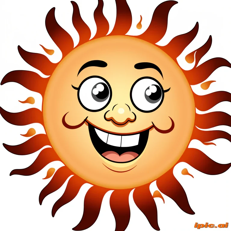 sun cartoon png