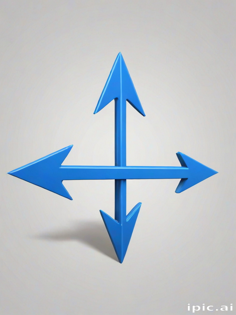 blue arrow png