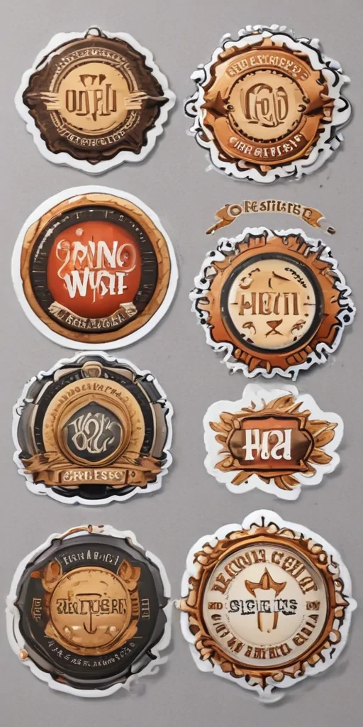 stickers clipart
