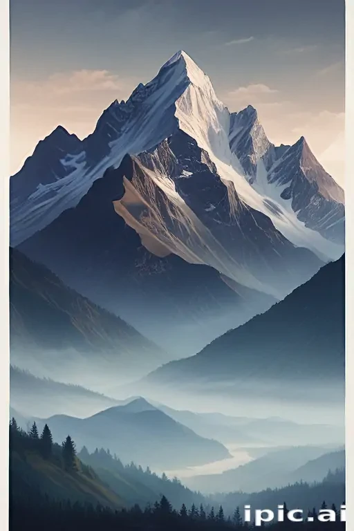 transparent mountains