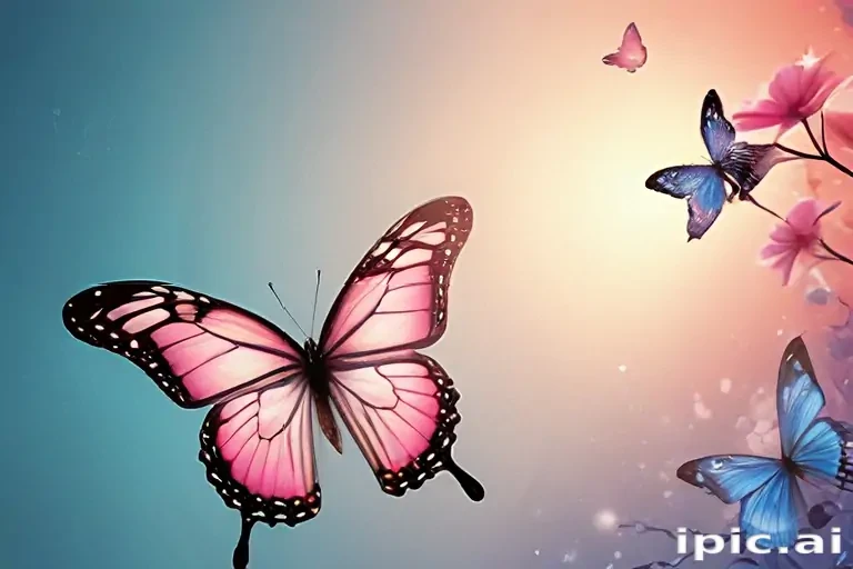 background wallpaper butterfly