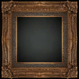 transparent border frame