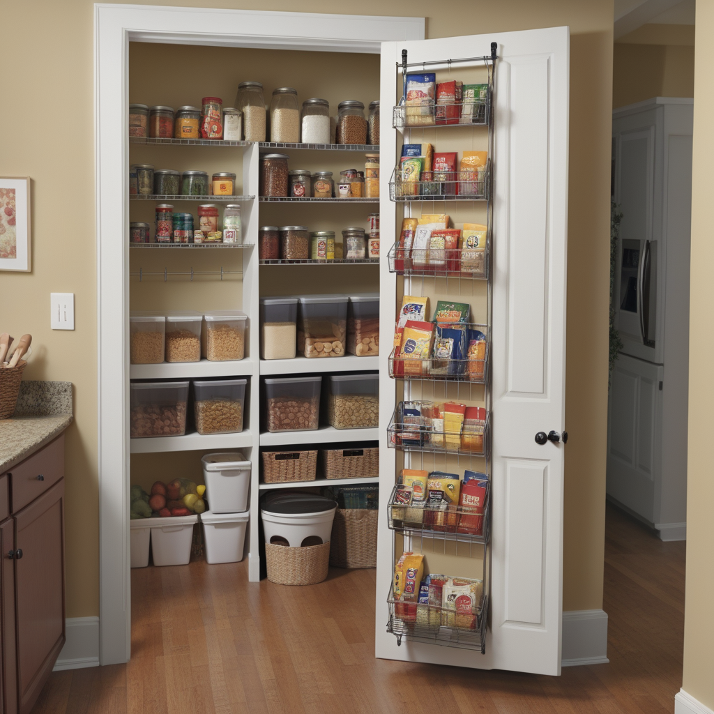 turn coat closet into pantry