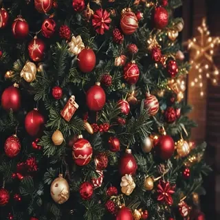 christmas background aesthetic