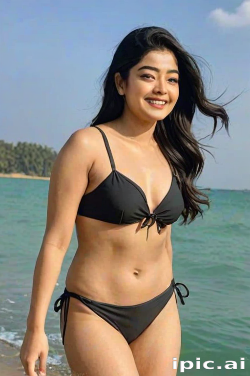 rashmika mandanna in bikini
