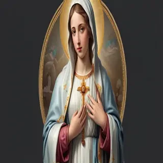 virgin mary clipart