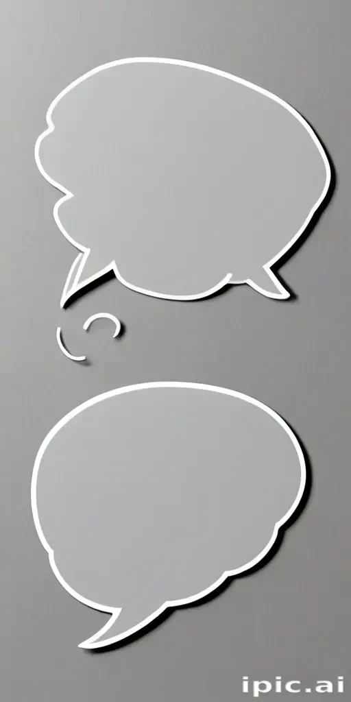 speech bubble clip art