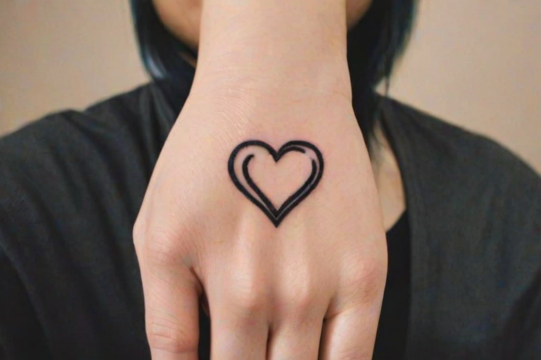 i love you sign language tattoo