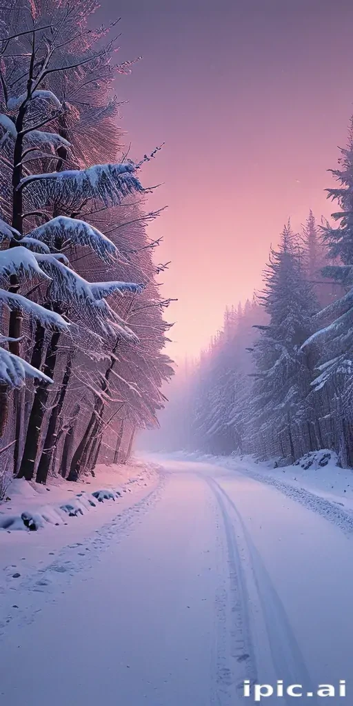 aesthetic winter wallpaper iphone