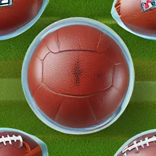 transparent football