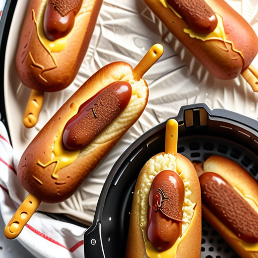 corn dogs in the air fryer