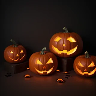 halloween pumpkin background