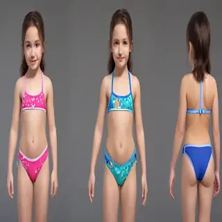 kids bikini ai