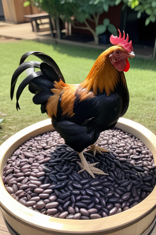 can chickens eat black beans