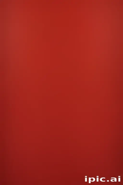 red blank background