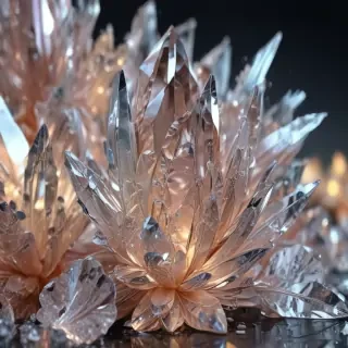 crystal background wallpaper