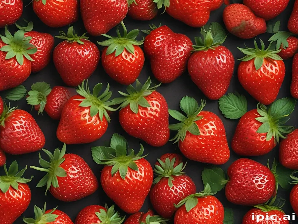 strawberry background