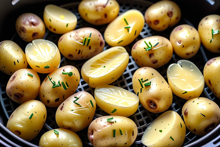 frozen potatoes in air fryer