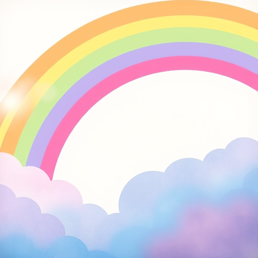 cute rainbow backgrounds