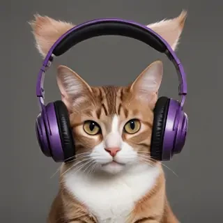 cat headphones png