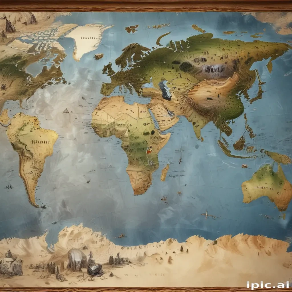 world map picture
