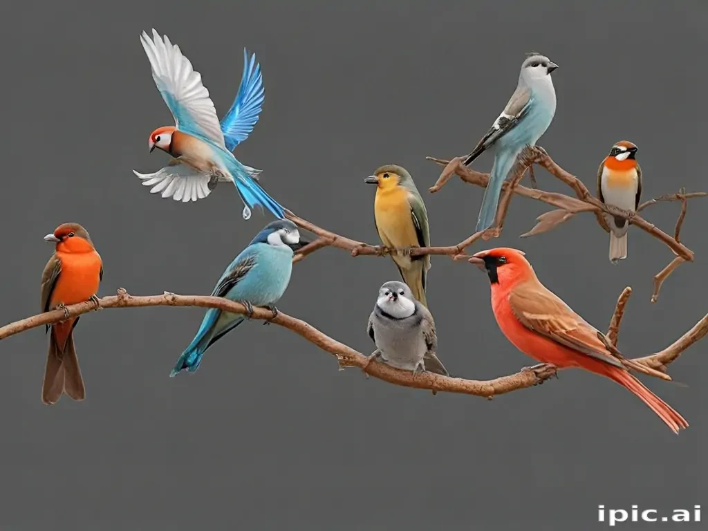 birds transparent background