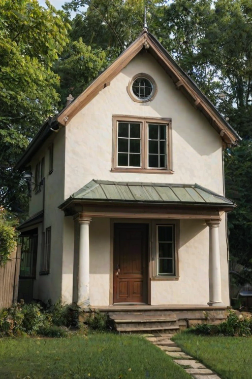 background of the house