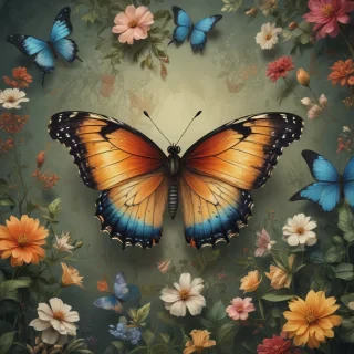 aesthetic wallpaper butterfly