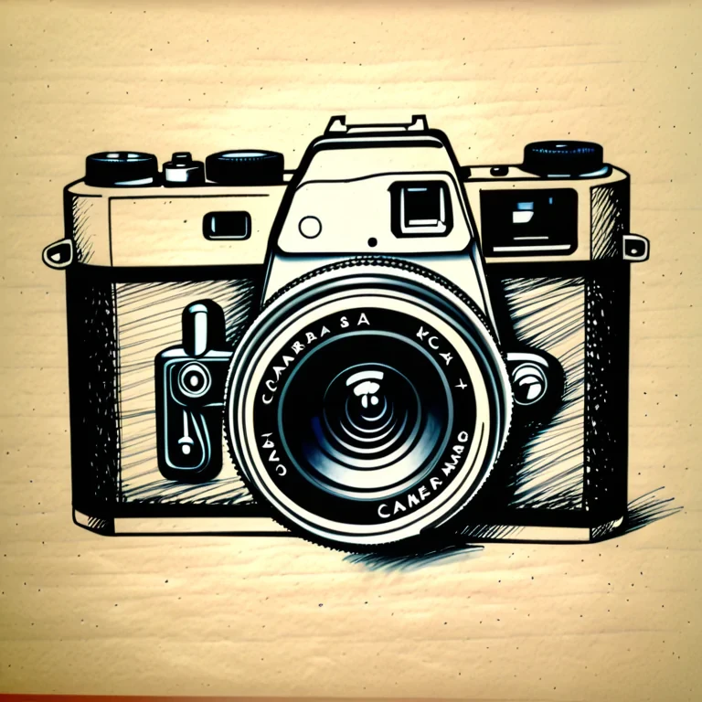 camera drawing