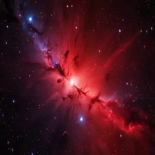 galaxy red wallpaper