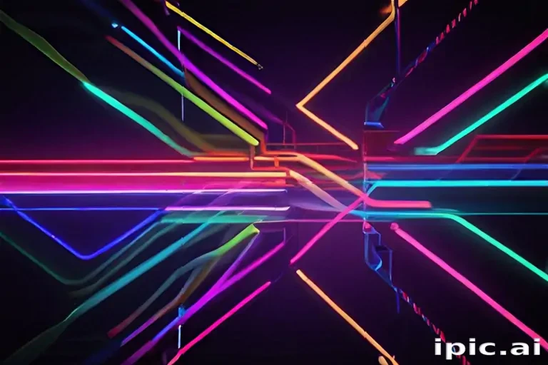 neon color background