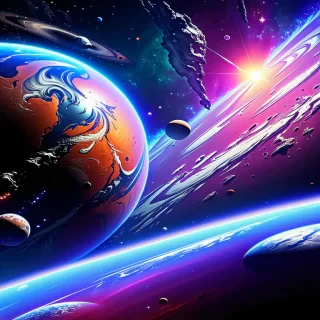 space wallpaper 4k phone