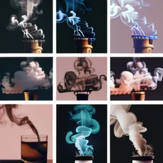 smoke aesthetic