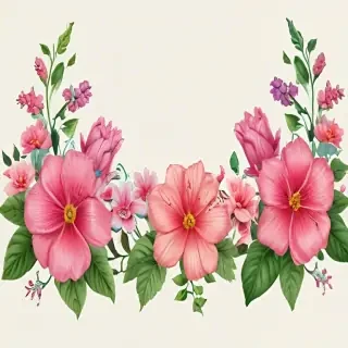 flower border clipart