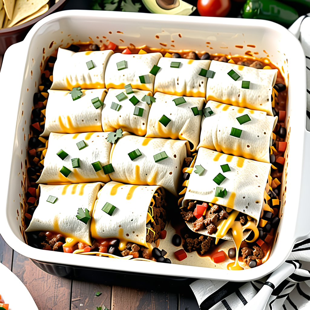 burrito casserole with frozen burritos