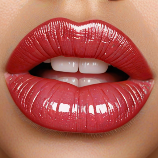 glossy lips png