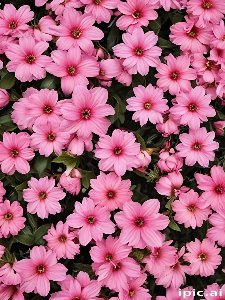 pink flower background