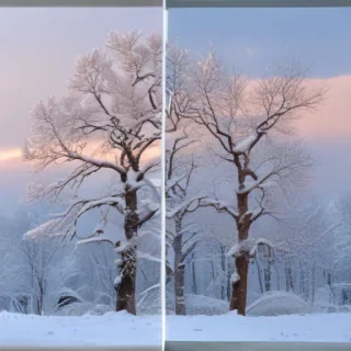 snow transparent